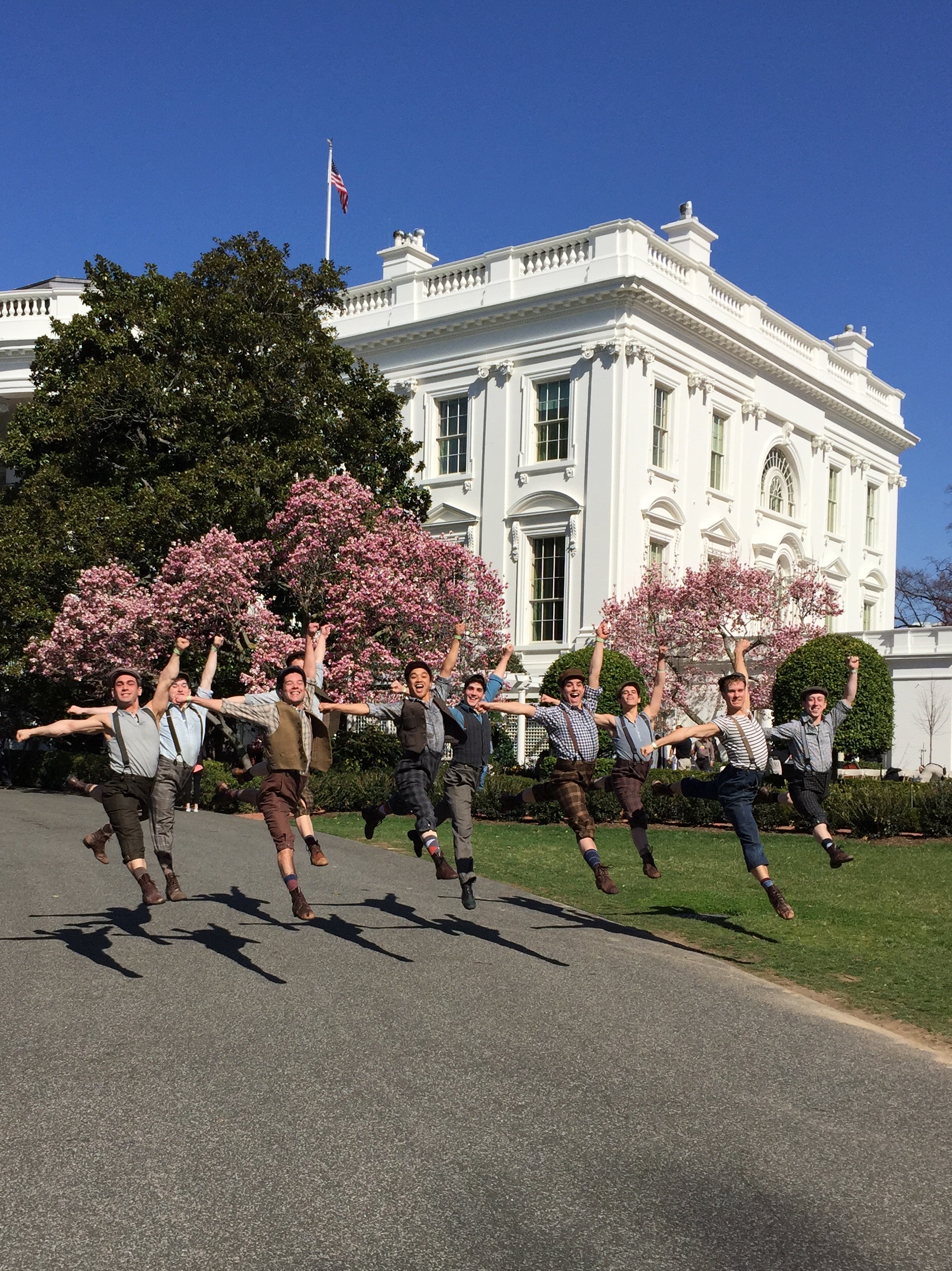 Newsies White House Easter Egg Roll 1