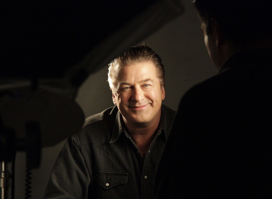 Alec Baldwin portrays the spirit of the magic mirror from Disney’s “Snow White and the Seven Dwarfs” in a new image created by world-renowned photographer Annie Leibovitz for Disney Parks. Here, Baldwin is shown during the photo shoot on December 9, 2010, in New York. (Scott Brinegar/DisneyParks.com)