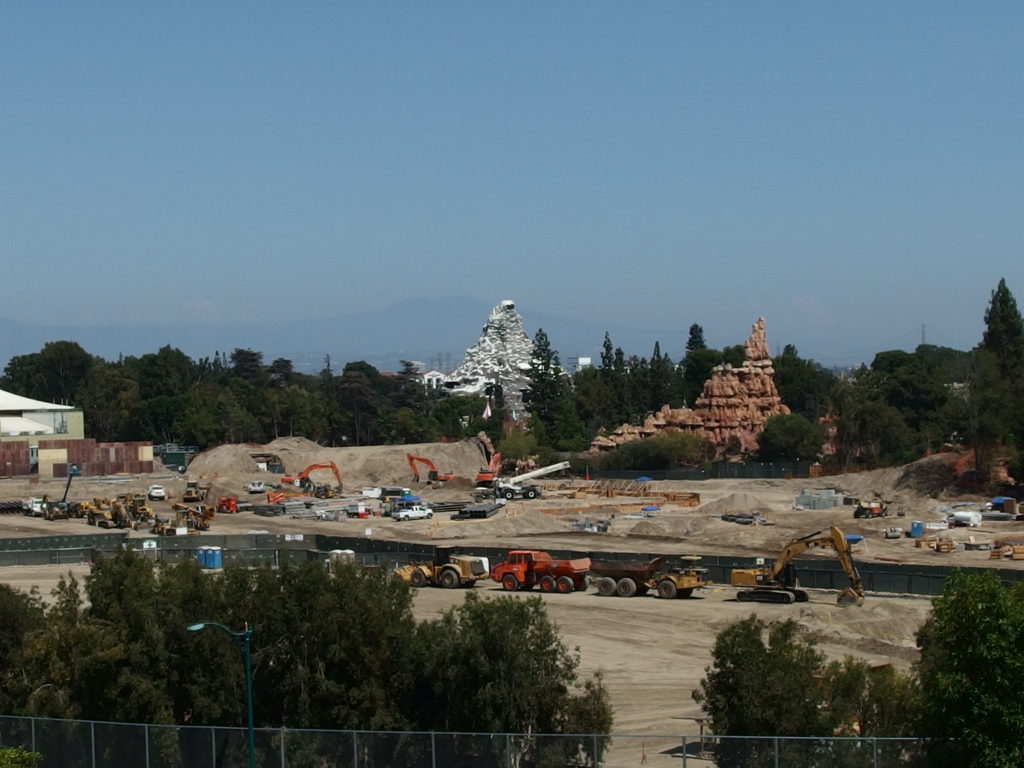 Different specialized vehicles began arriving in early July