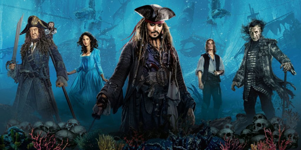 Captain Jack Sparrow returns for adventure in Pirates of the Caribbean: Dead Men Tell No Tales