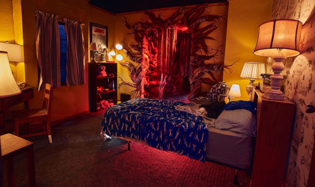 Stranger Things maze at HHN 2018