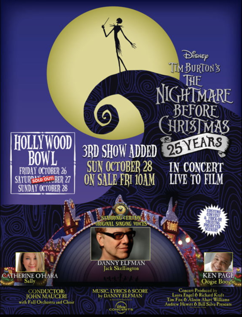 Nightmare Before Christmas Live Concert