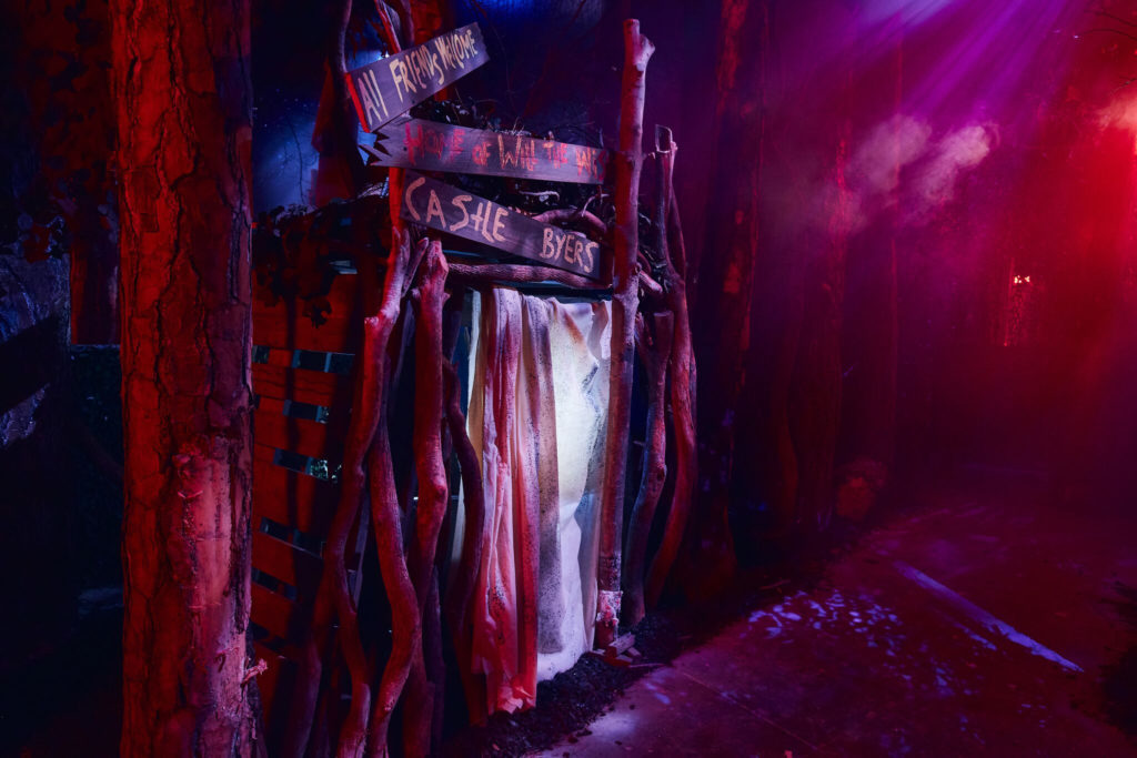Stranger Things maze at HHN 2018
