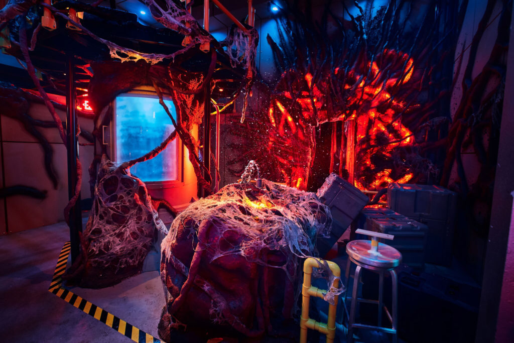 Stranger Things maze at HHN 2018
