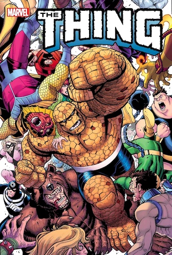 'The Thing' #1 cover by Nick Bradhaw