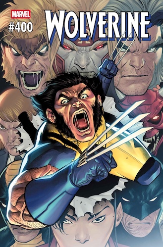 Wolverine #400 cover by Martín Cóccolo