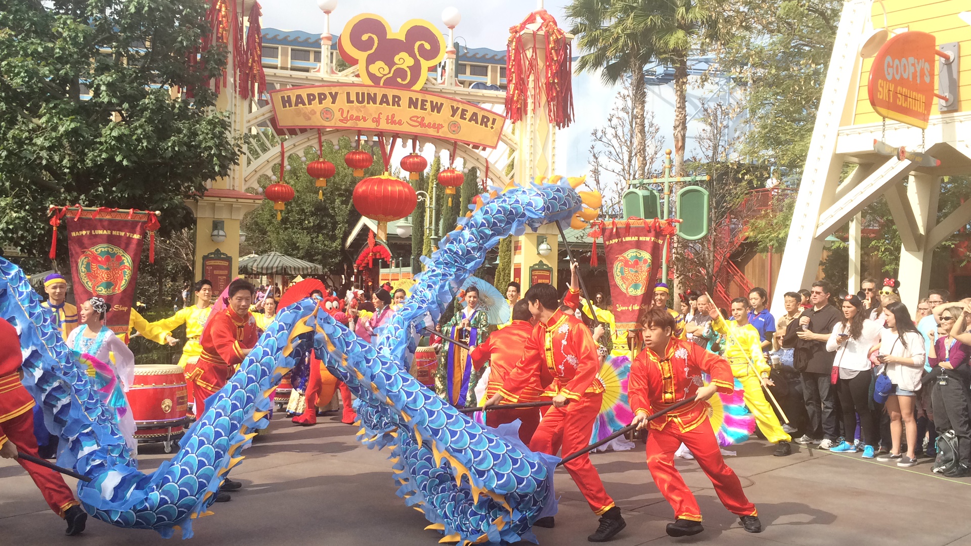 Lunar New Year Celebration at Disney California Adventure