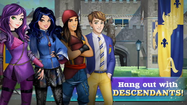 disney descendants mobile game