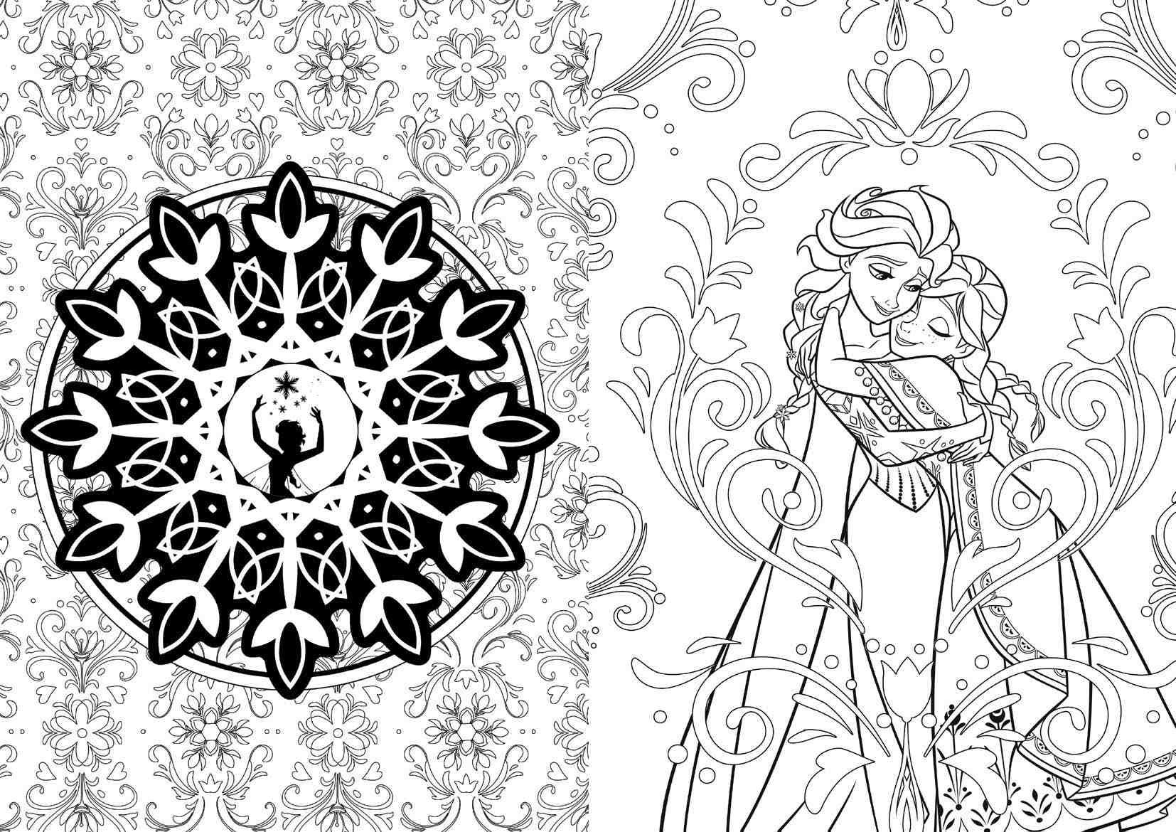 Download Disney Offers Coloring Books for Adults