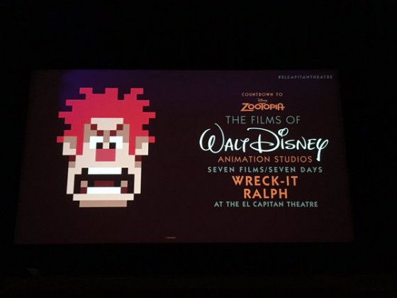 El Capitan's Countdown to Zootopia Kicks Off With Wreck-It Ralph ...