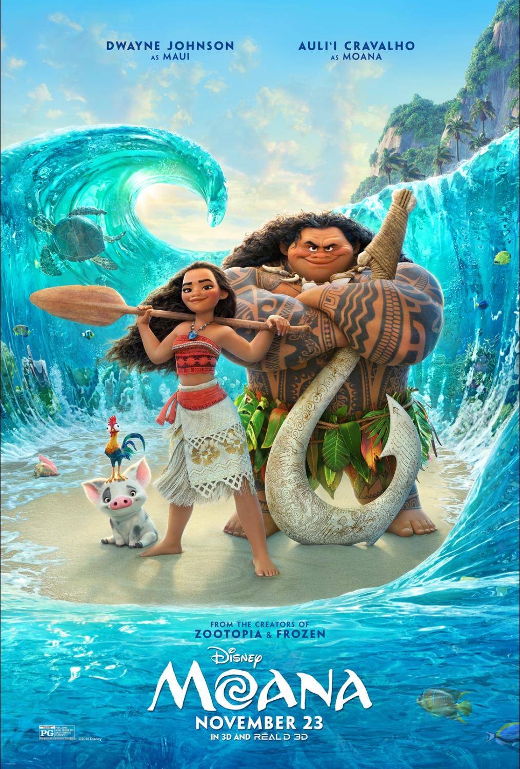 movie review for moana