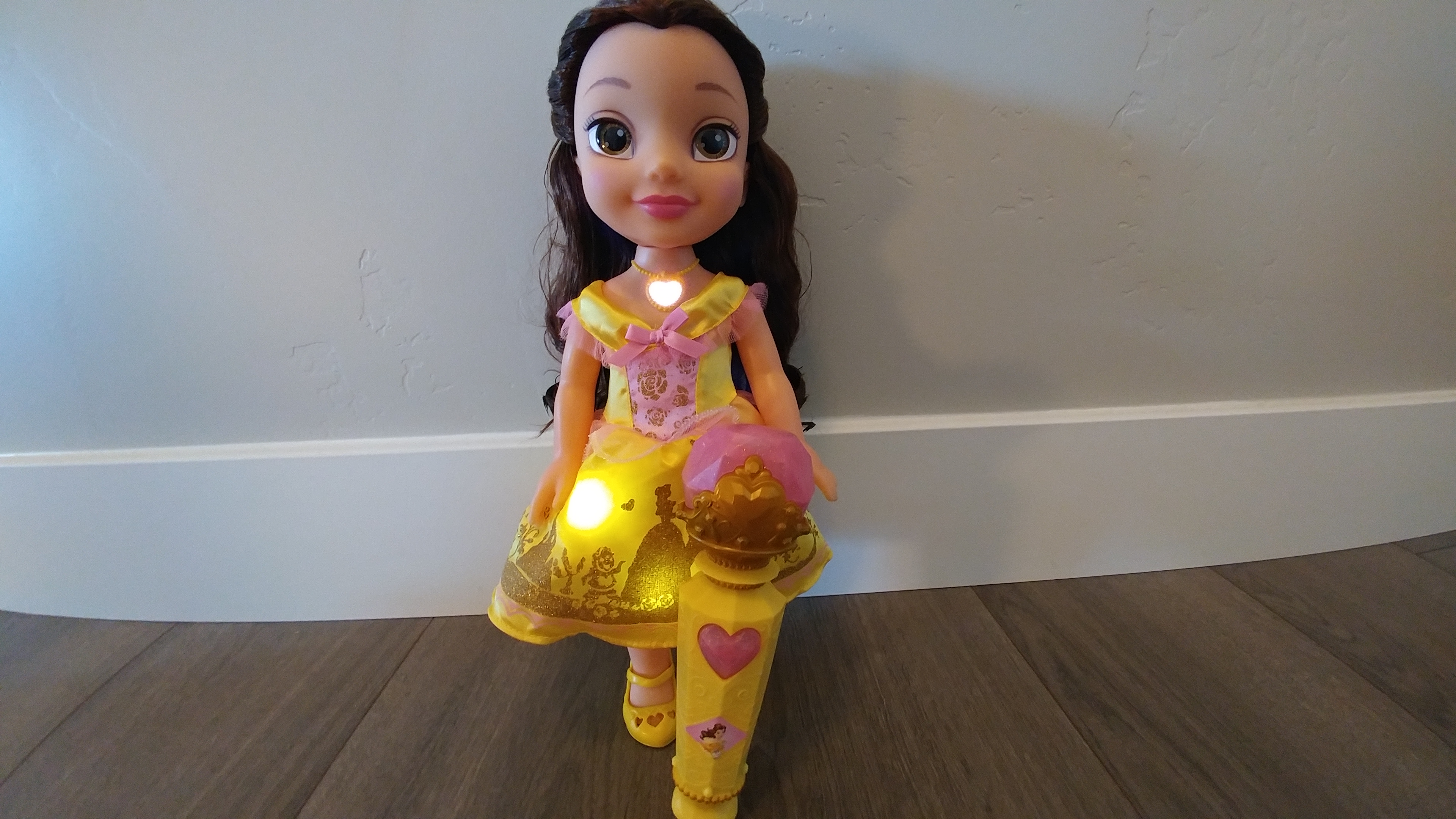 singing belle doll with microphone