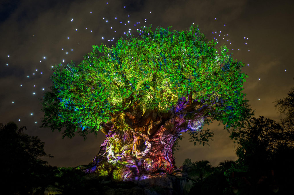 Pandora: The World of Comes Alive at Night; While the Tree of Life Sparkles - LaughingPlace.com