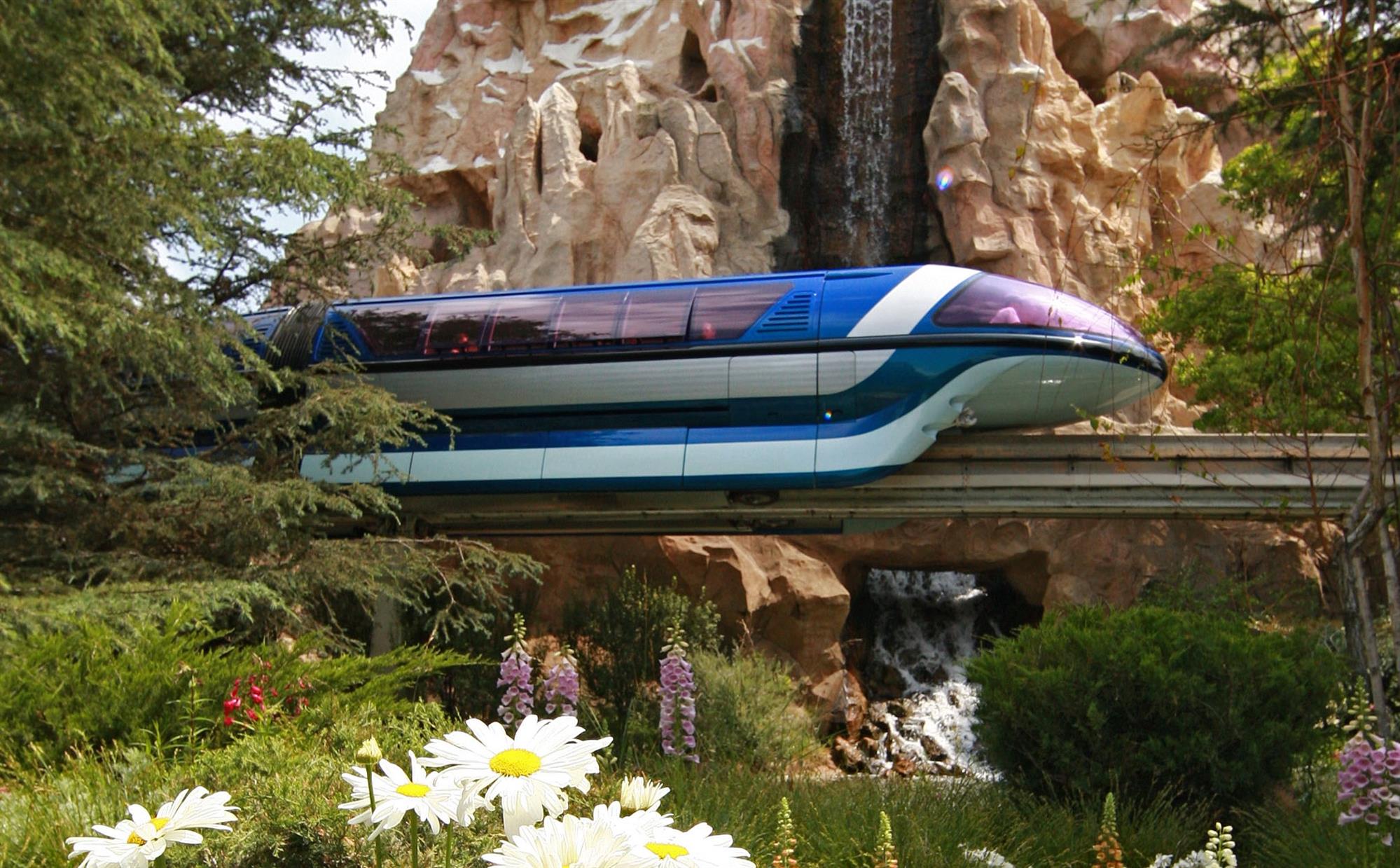 disneyland resort monorail playset