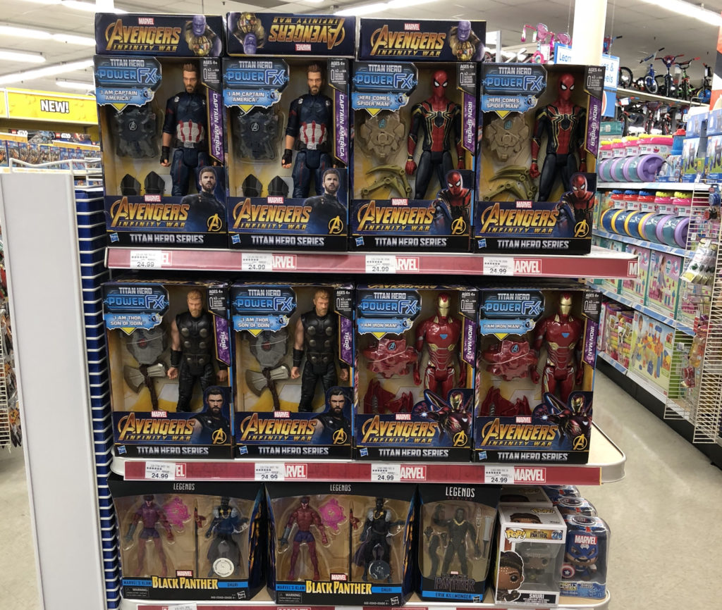 "Avengers: Infinity War" Toys Hit Store Shelves 