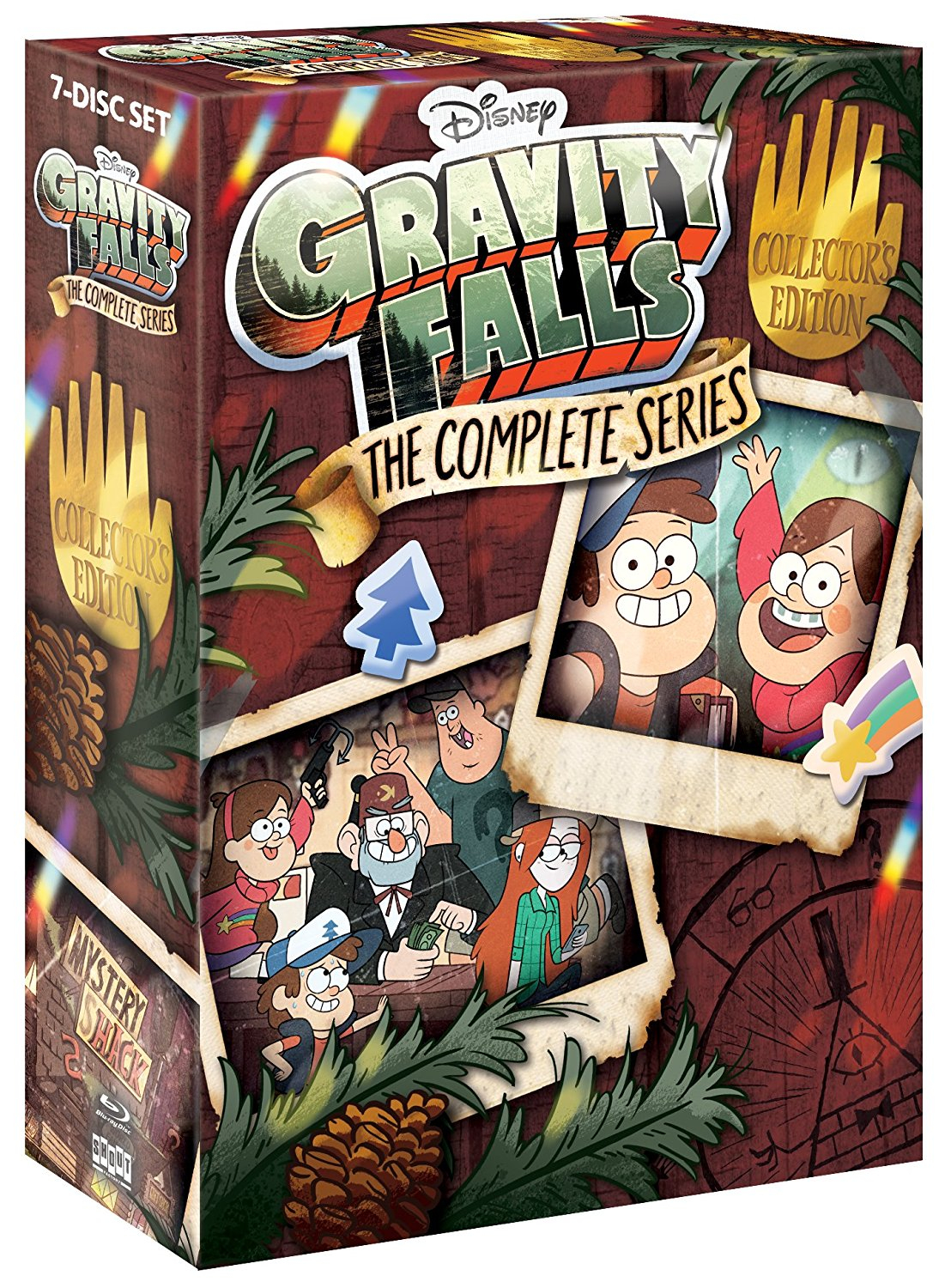 Blu Ray Review Gravity Falls The Complete Series Collector S Edition - gravity falls theme song roblox id code