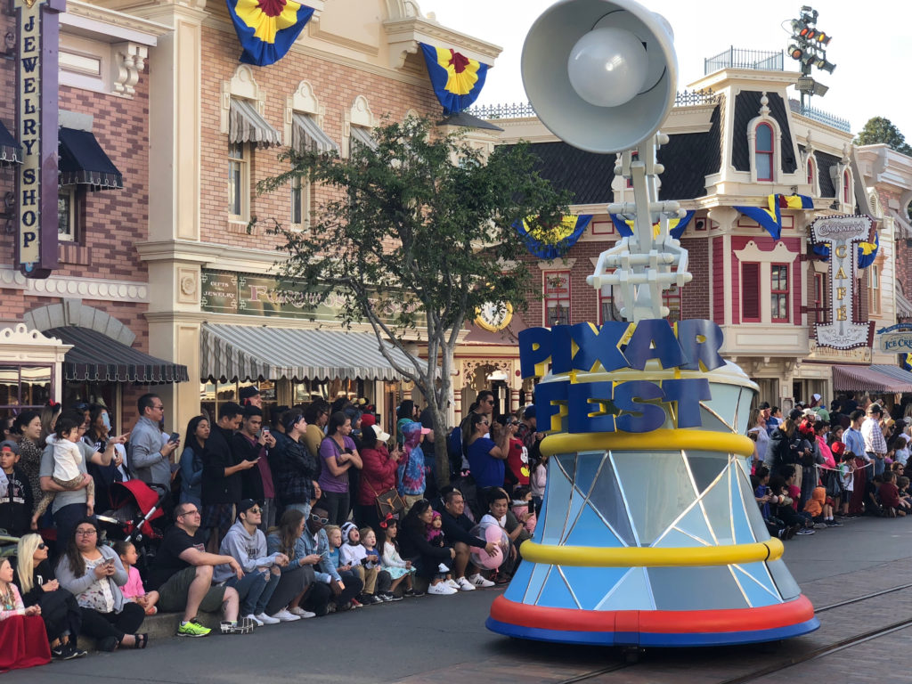 Pixar Play Parade Makes Disneyland Park Debut with New Floats ...