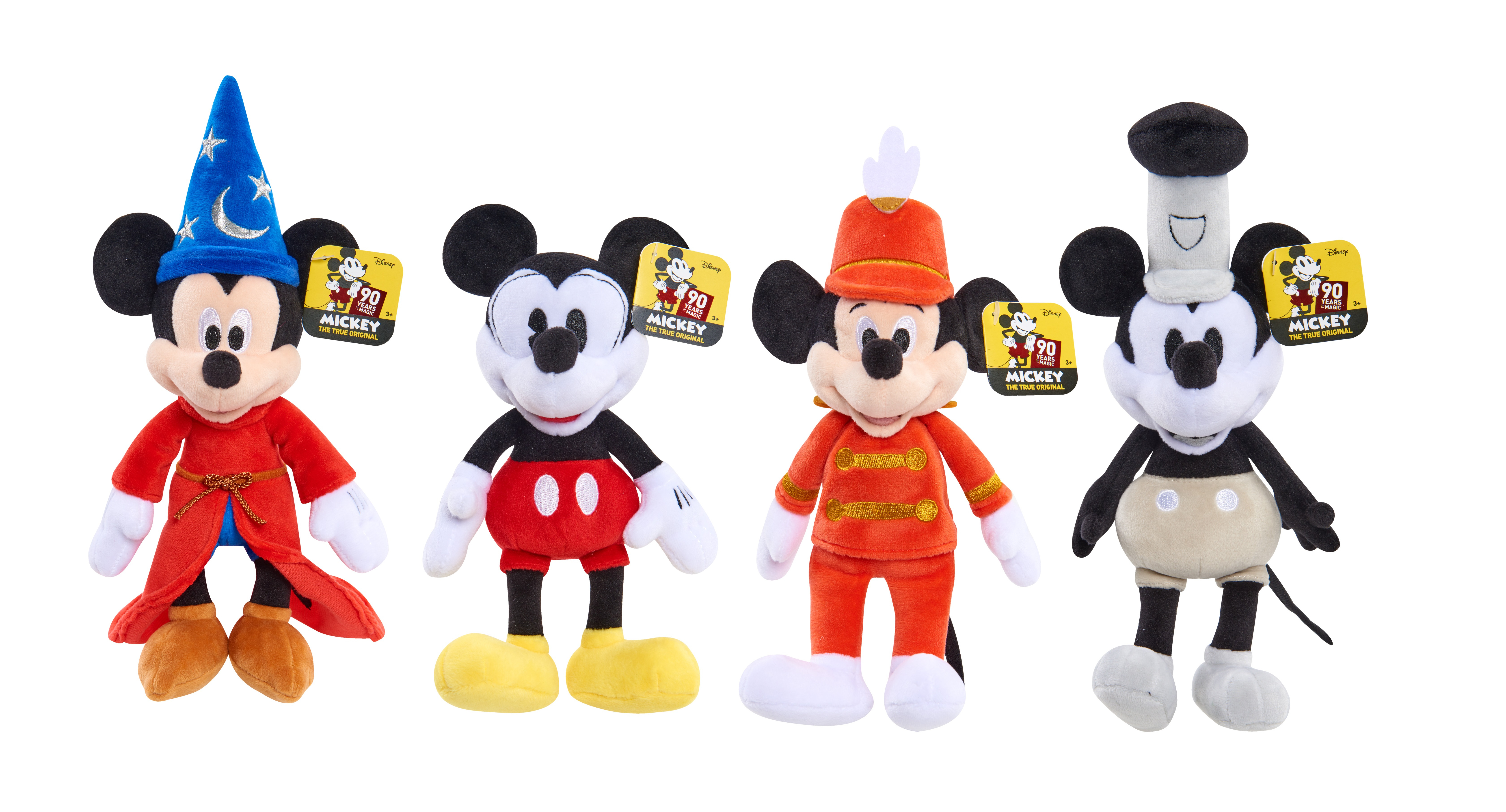 90 years mickey mouse plush