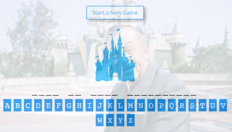 disney hangman game