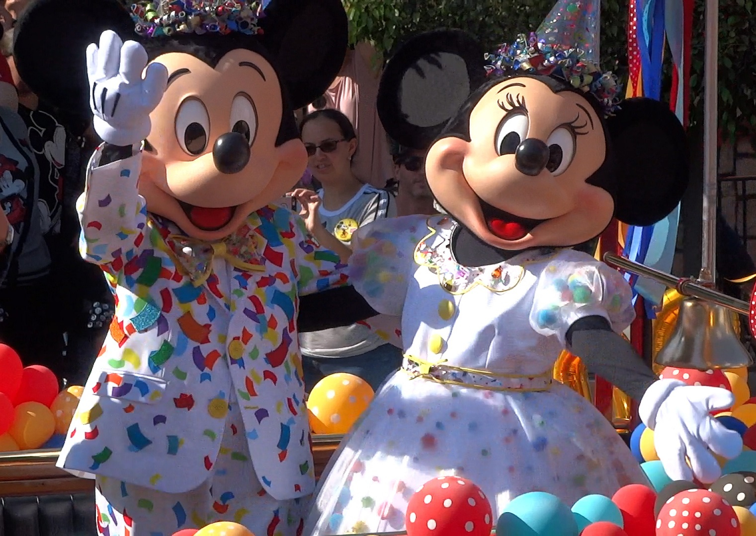 Mickey And Minnie Mouse Celebrate Their 90th Birthday At Disneyland