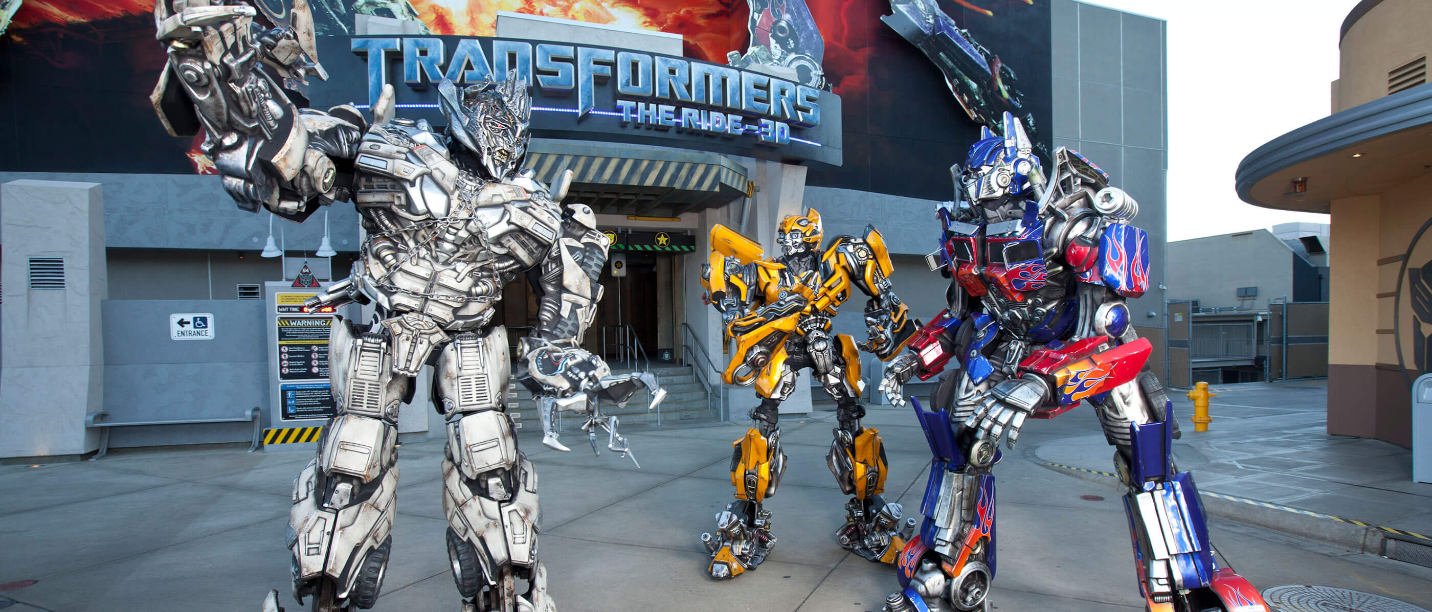 meet transformers at universal studios