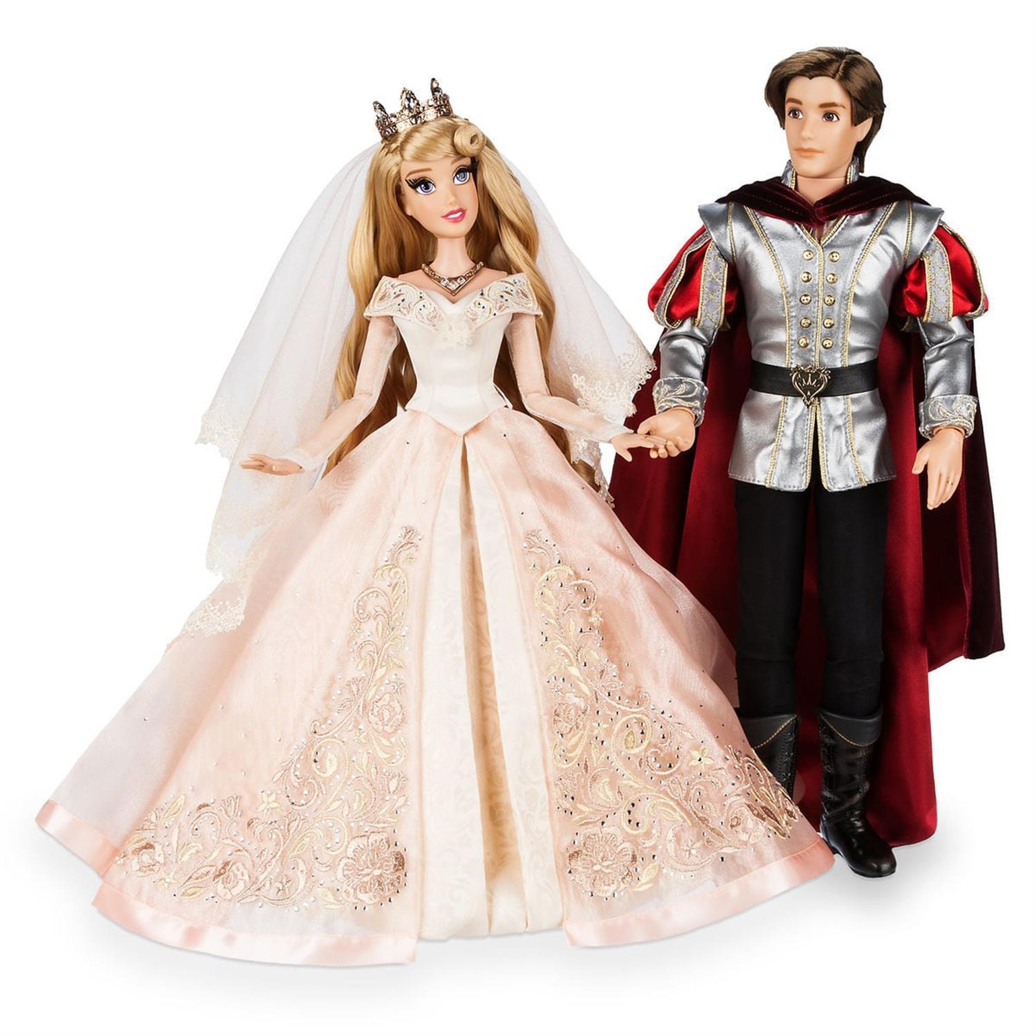 Aurora and Prince Philip Wedding Doll Set Arrives shopDisney