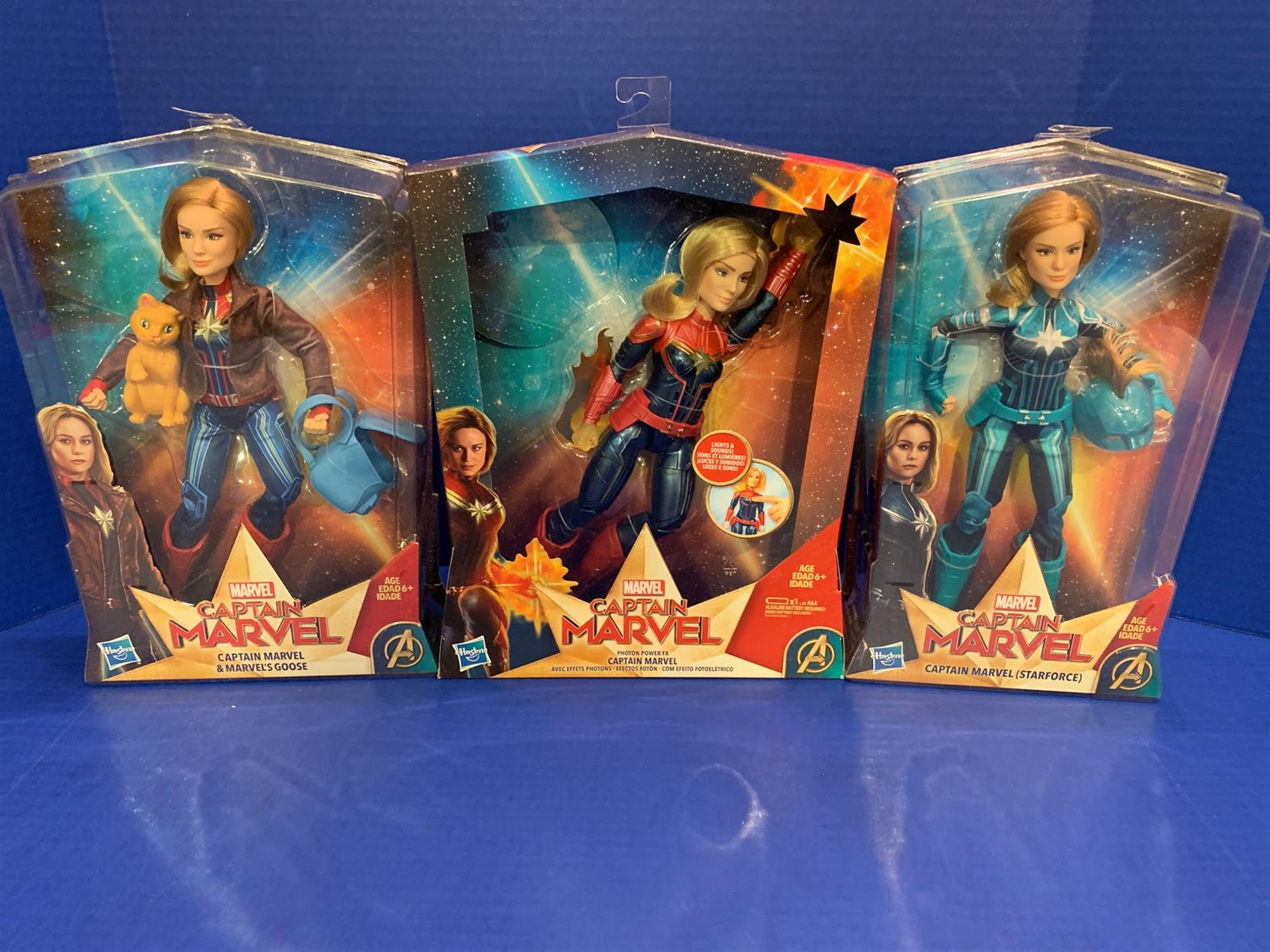 Captain Marvel Dolls by Hasbro – Popcorner Reviews