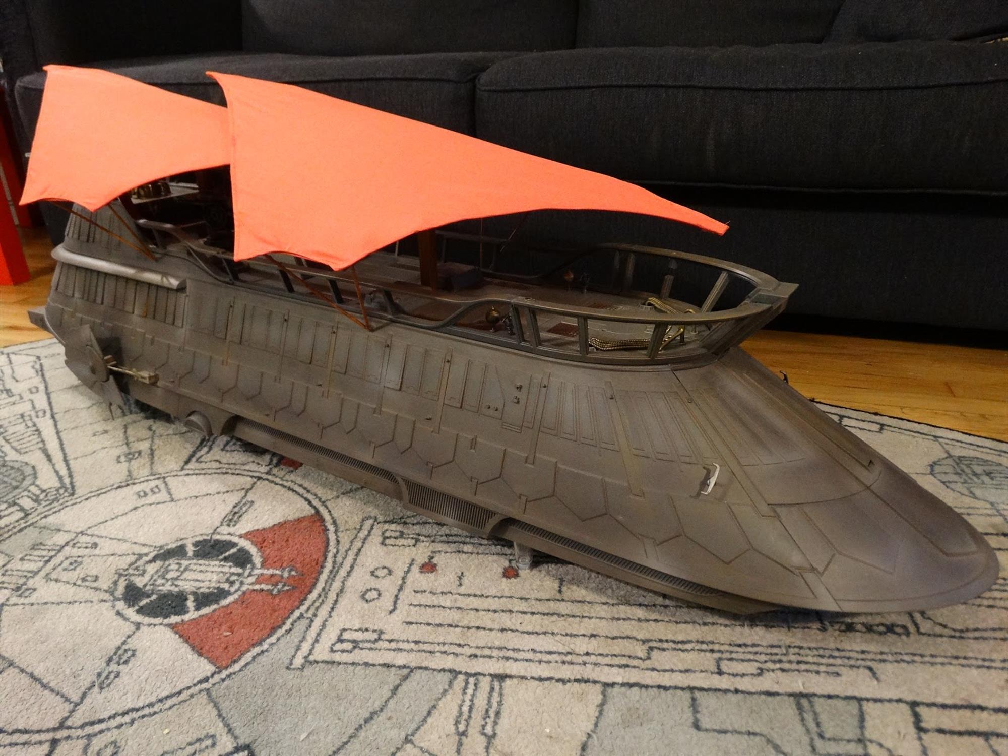 jabba the hutt sail barge toy