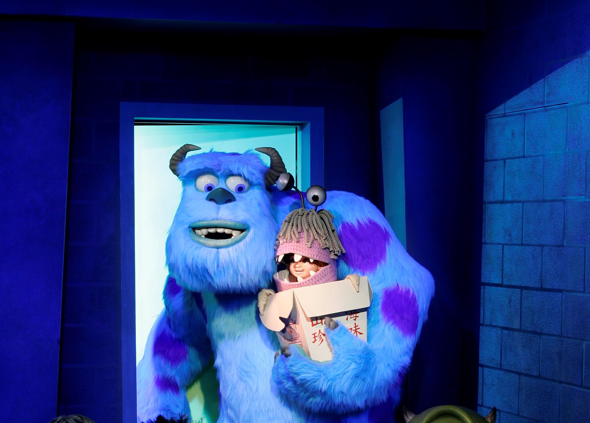 Monsters Inc Mike & Sulley to the Rescue Full Ride Disney