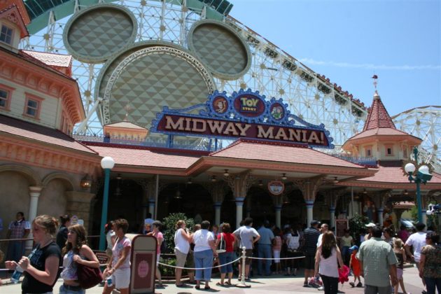 disneyland toy story midway mania