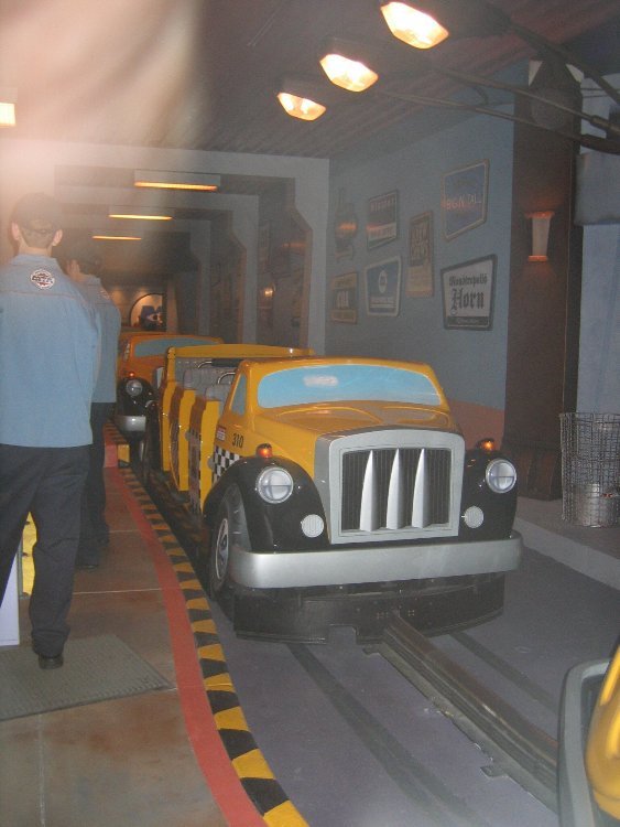 Me in a Mike & Sulley To The Rescue Monsters Inc. Ride cab…