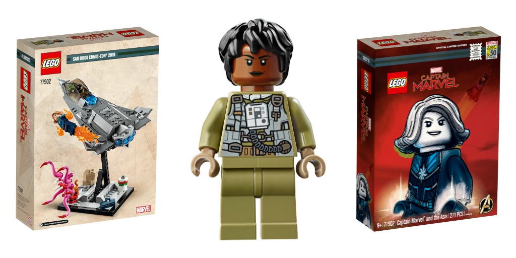 LEGO Previews San Diego Comic Con Exclusive Captain Marvel and the Asis Set