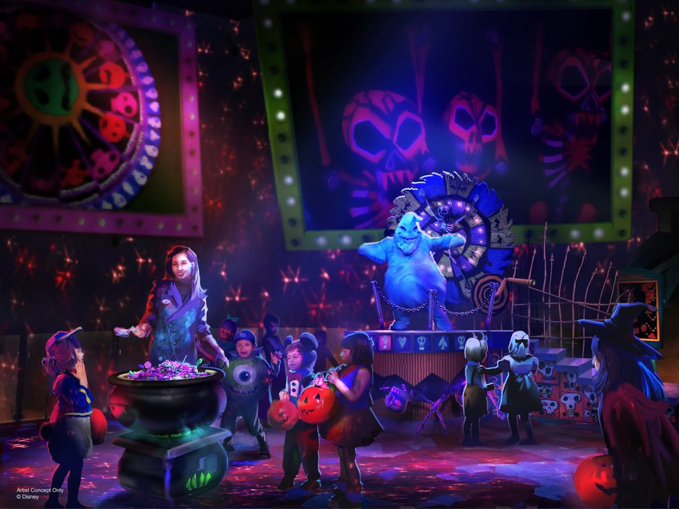 Oogie Boogie Bash Character Locations, Treat Trails, and Live