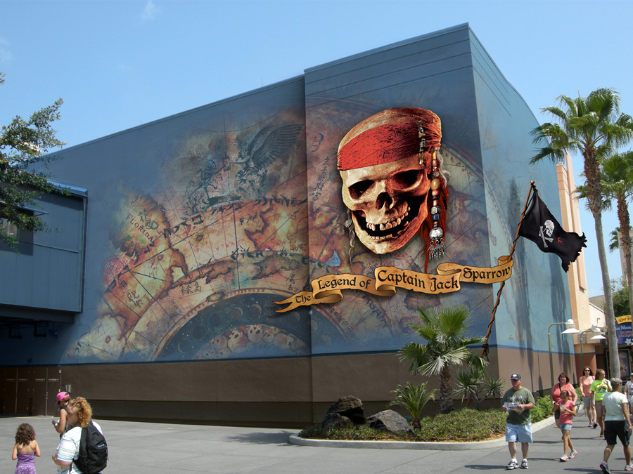 Extinct Attractions - The Legend of Jack Sparrow 
