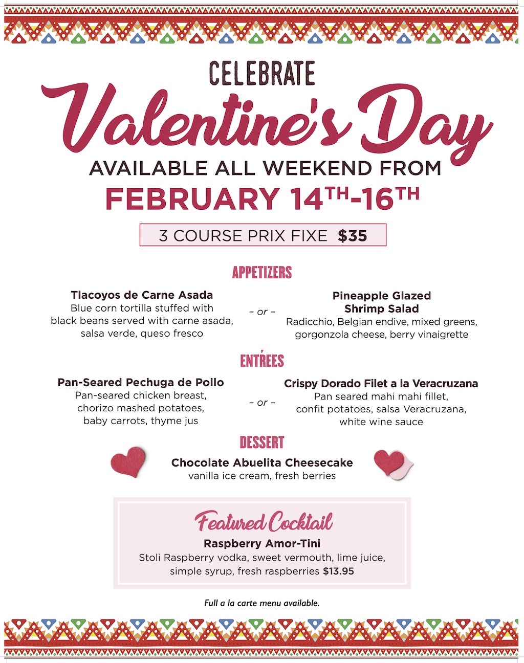 Downtown Disney Valentine's Day Dining Specials from Naples Ristorante ...