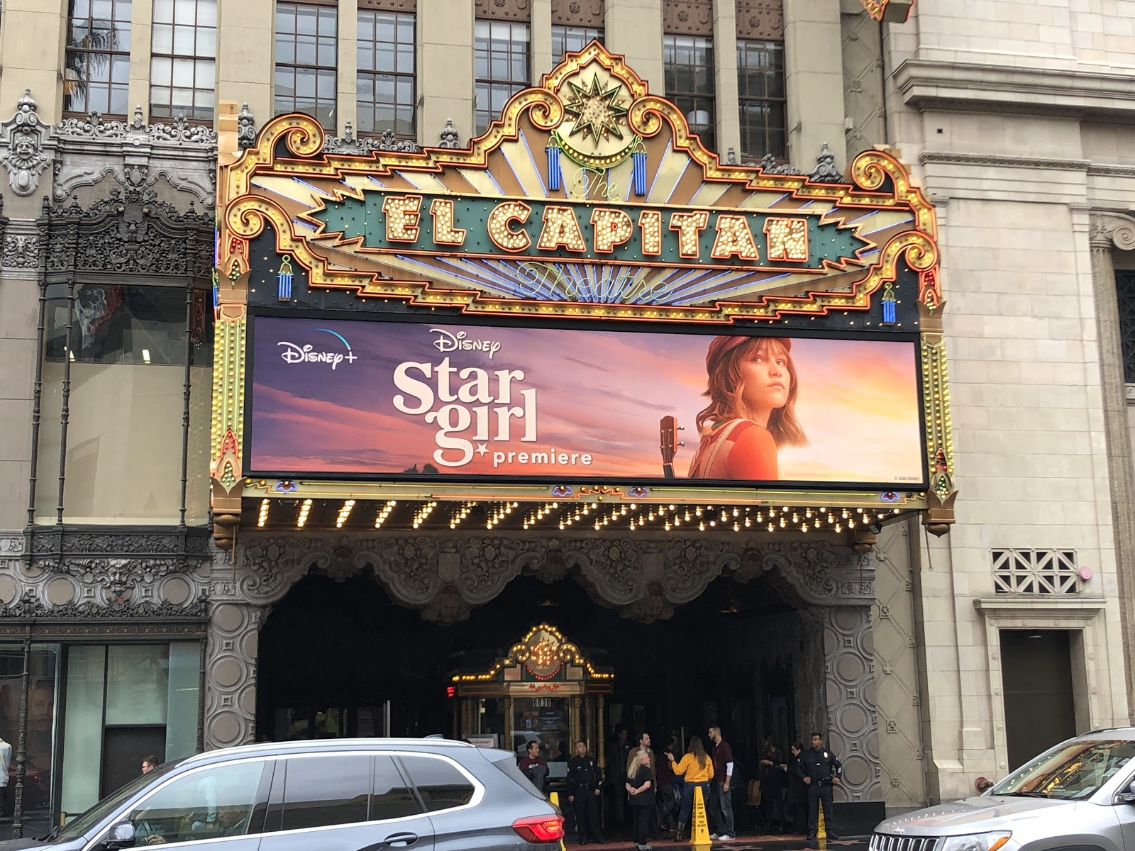 Disney S El Capitan Theatre Closes Under Los Angeles Mandate   Disney El Capitan Theatre Stargirl Premiere 