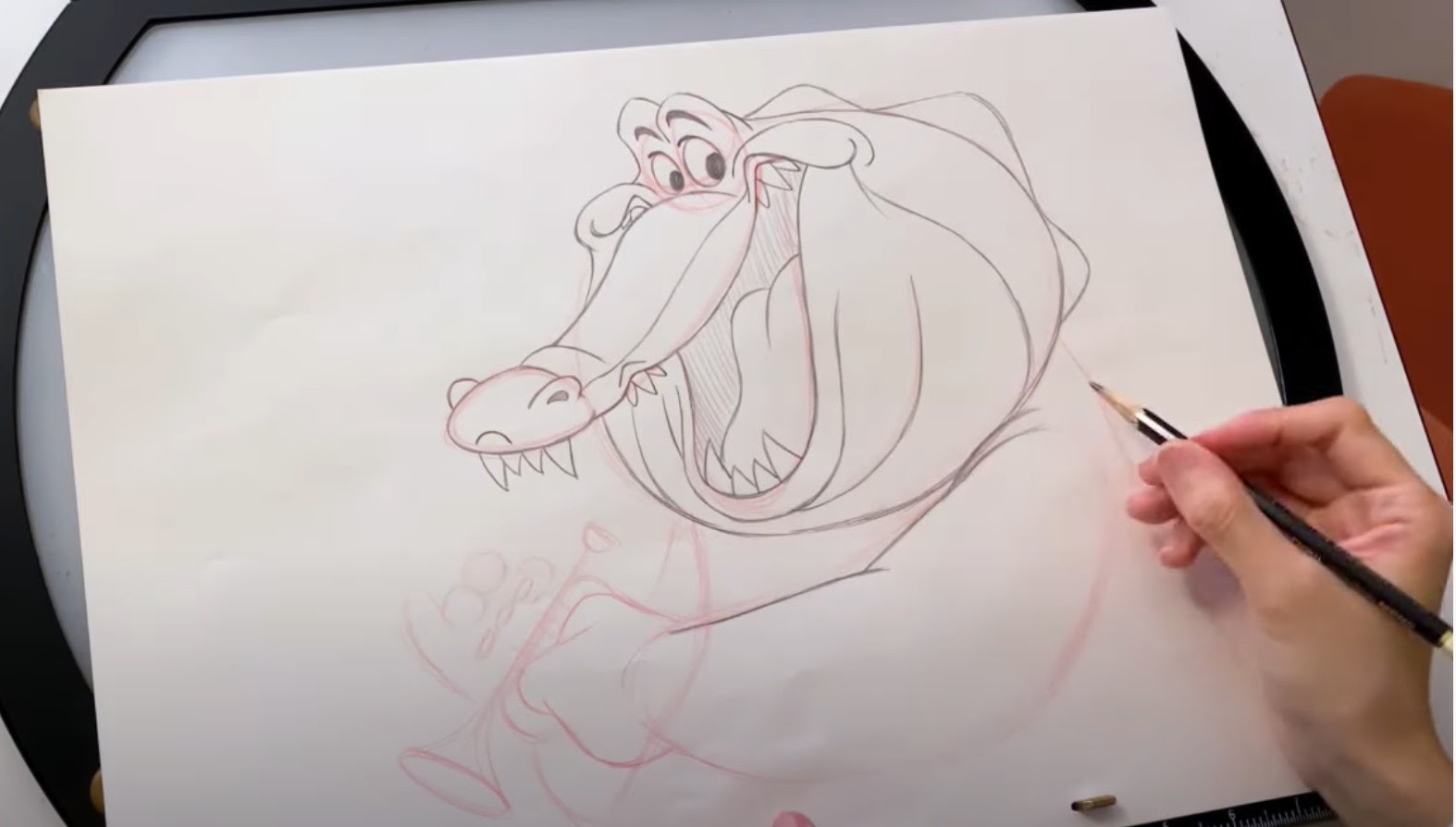 How to Draw Louis from the Princess and the Frog 