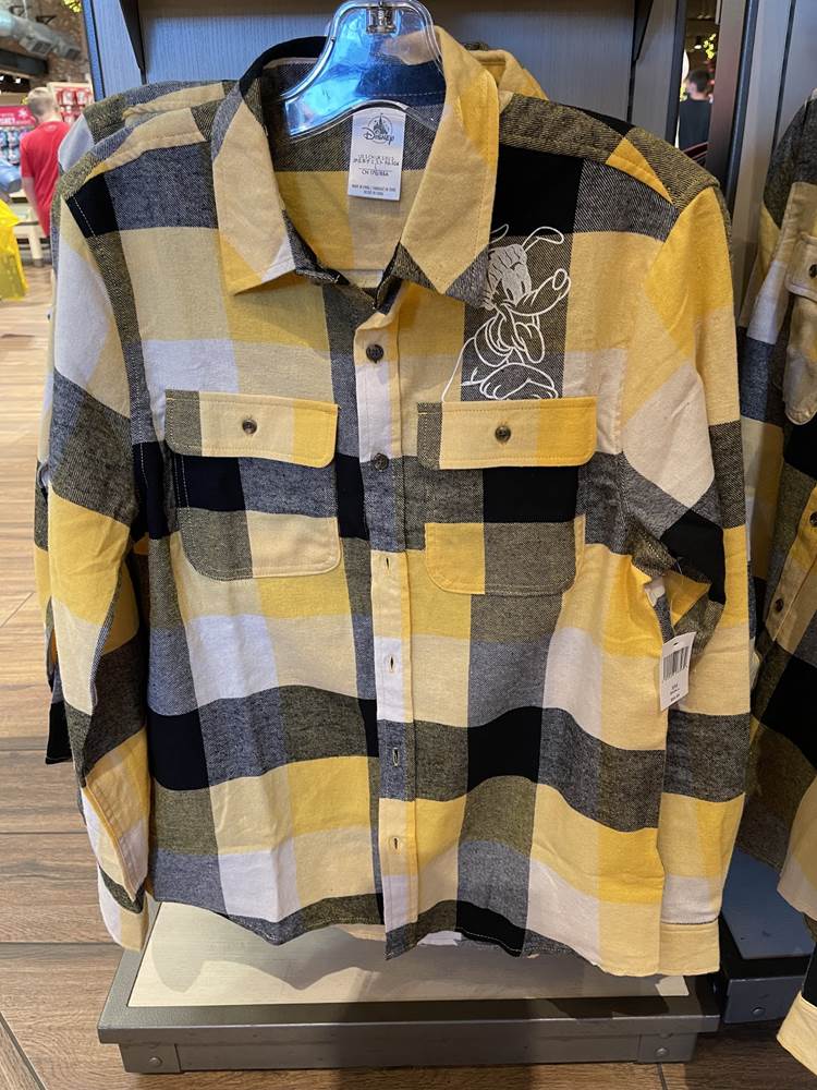 New Flannel Shirts Debut at Magic Kingdom and World of Disney at Disney ...