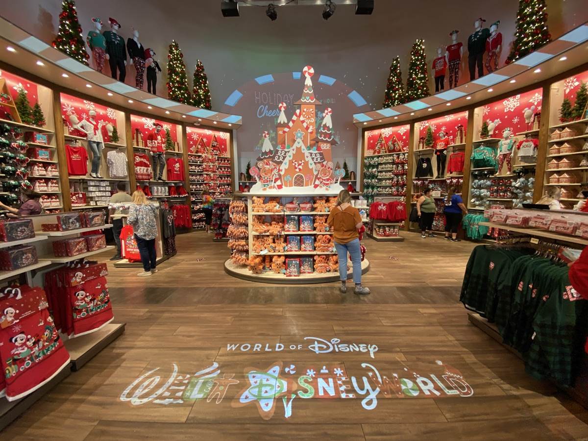 Photos Holiday Merchandise Now Available at World of Disney at Disney Springs