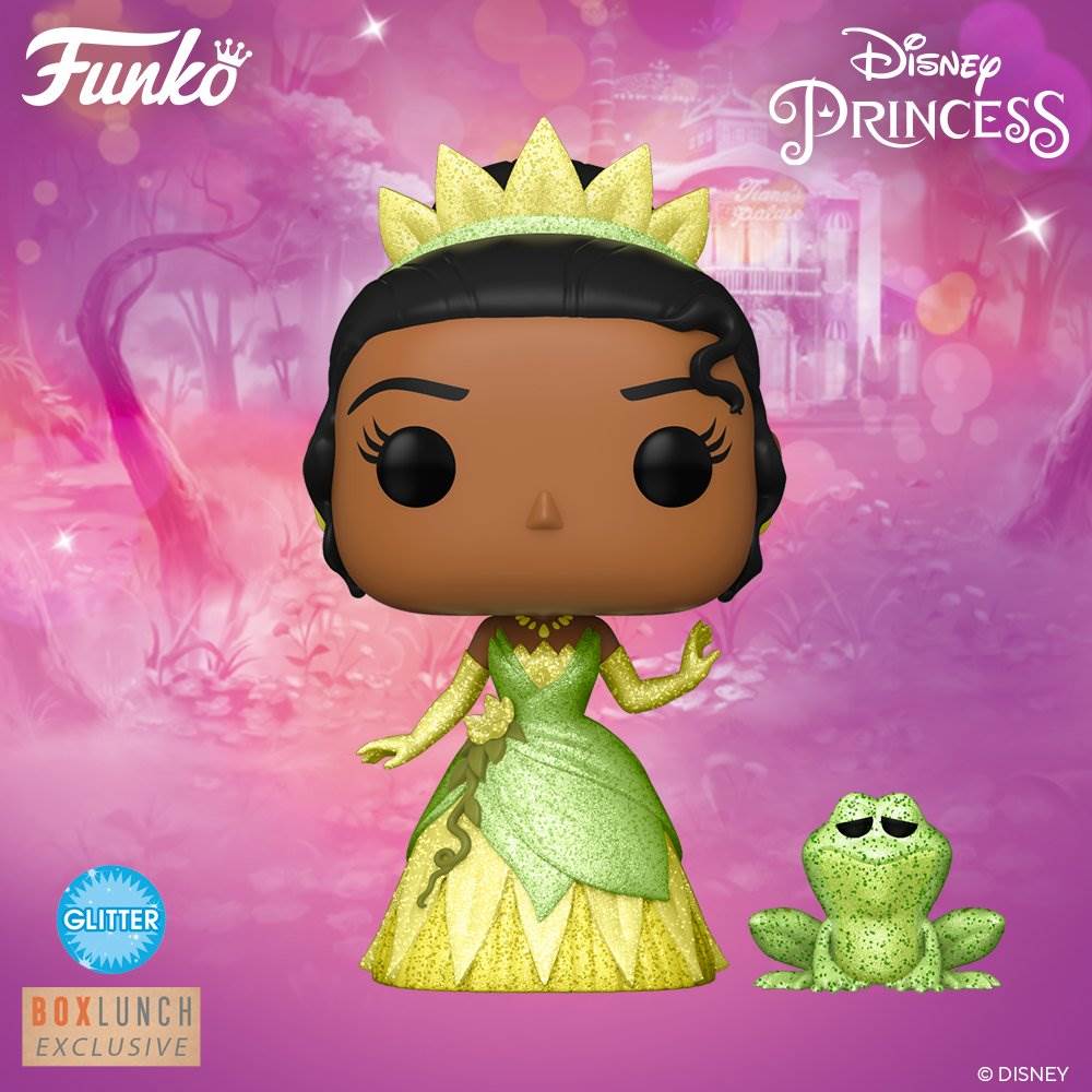 Funko Tiana and Naveen From - at and Glitter Frog\