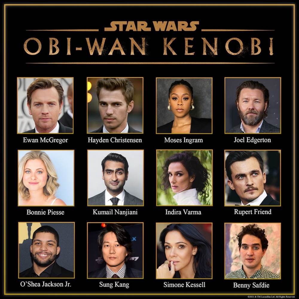 Full Cast for Star Wars' Obi-Wan Kenobi Series Announced