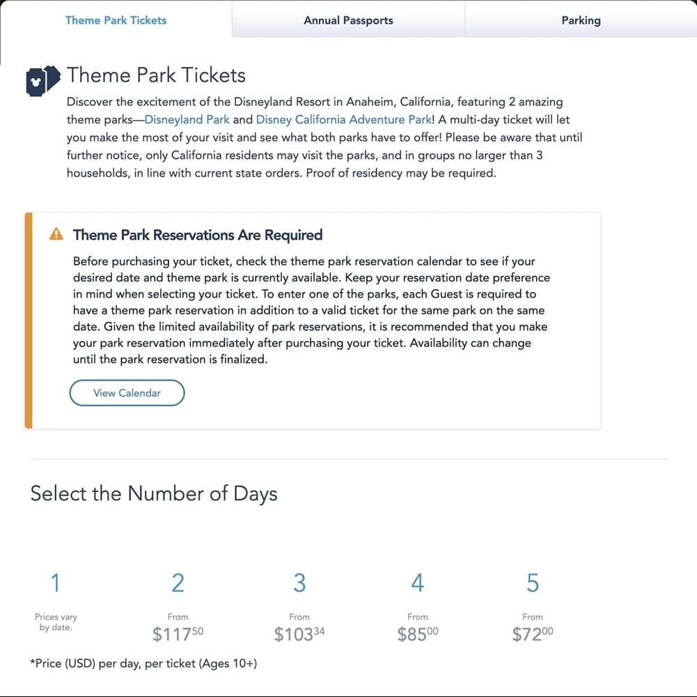 Disneyland Resort simplifies process for tickets and theme park reservations