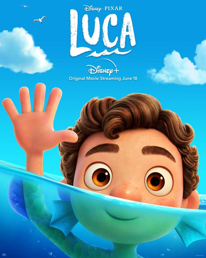 Disney Shares New Posters For Upcoming Pixar Film Luca 