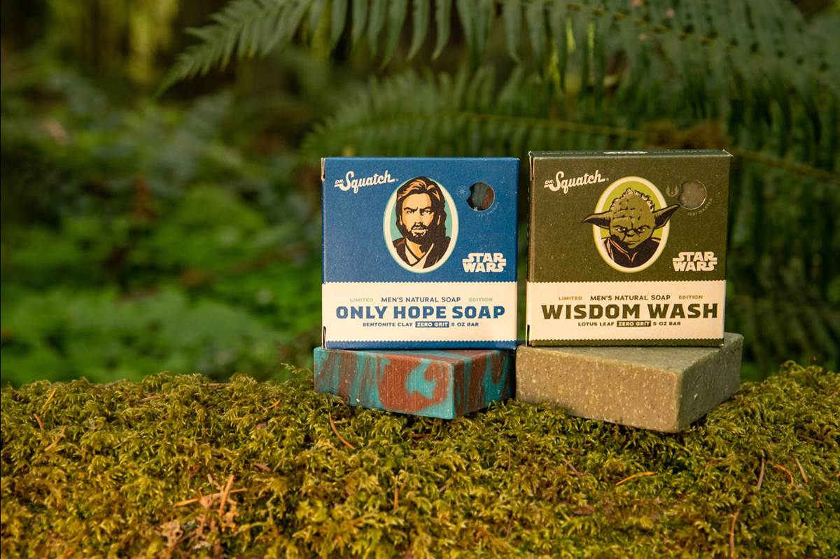 Introducing The Dr. Squatch Soap Star Wars™ Collection - Limited Edition  Soaps In A Special Collectors Box - BroBible