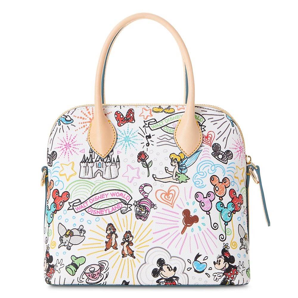 The Beloved Disney Sketch Pattern by Dooney & Bourke is Back on ...