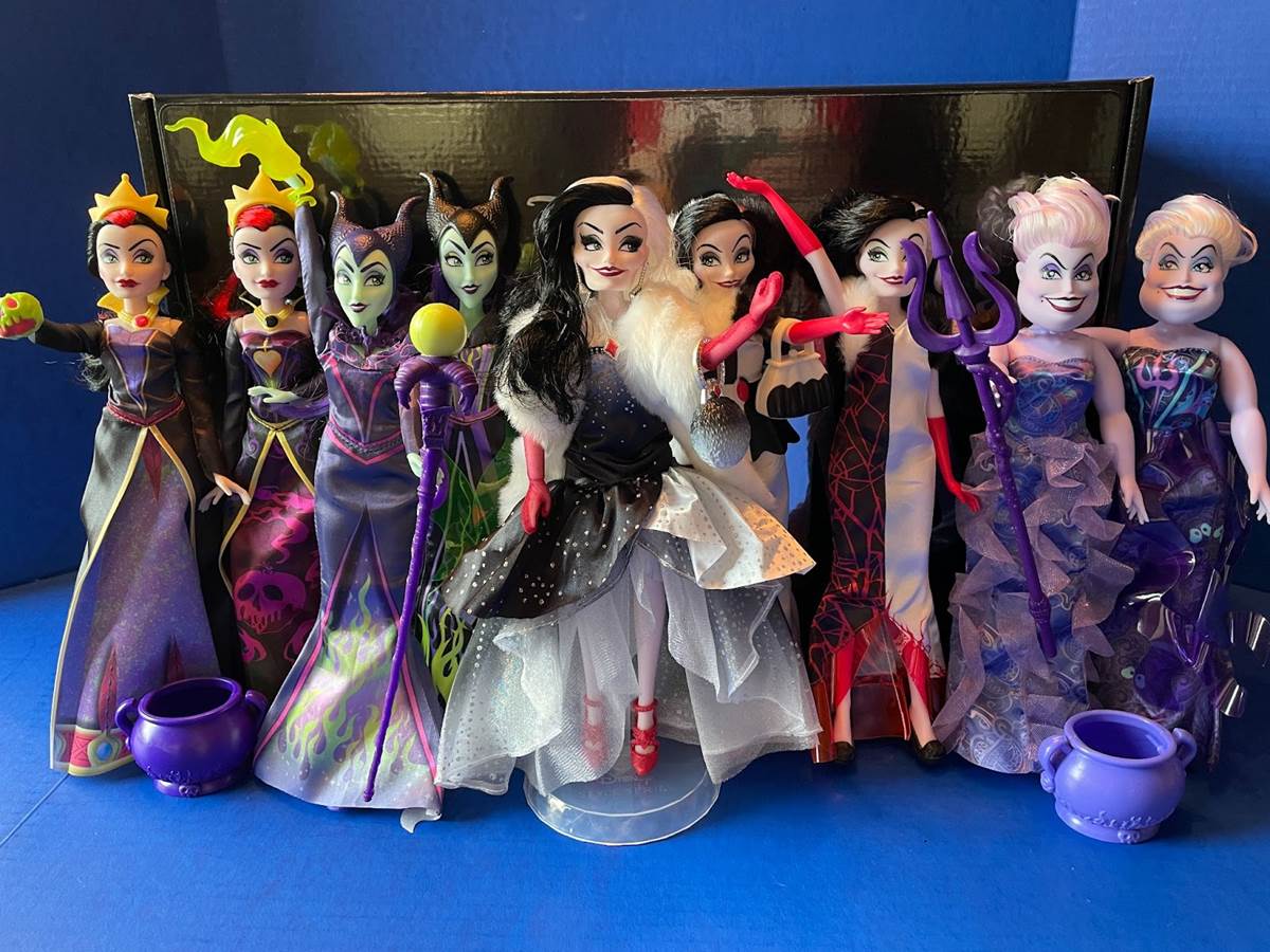 disney princess villains dolls