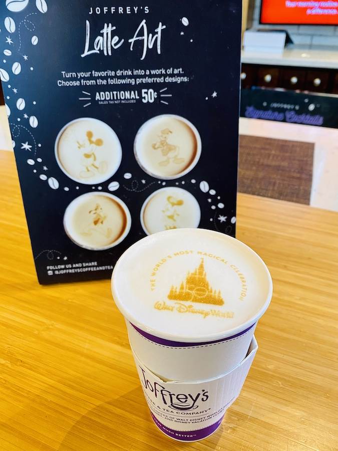 Joffrey's Coffee Debuts Walt Disney World 50th Anniversary Limited-Edition  Cold Cup Design 