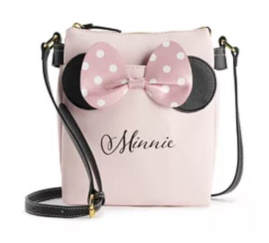 Disney Cherry Blossom Minnie Mouse Shaped Cross Body Bag from Danielle  Nicole : : Clothing, Shoes & Accessories