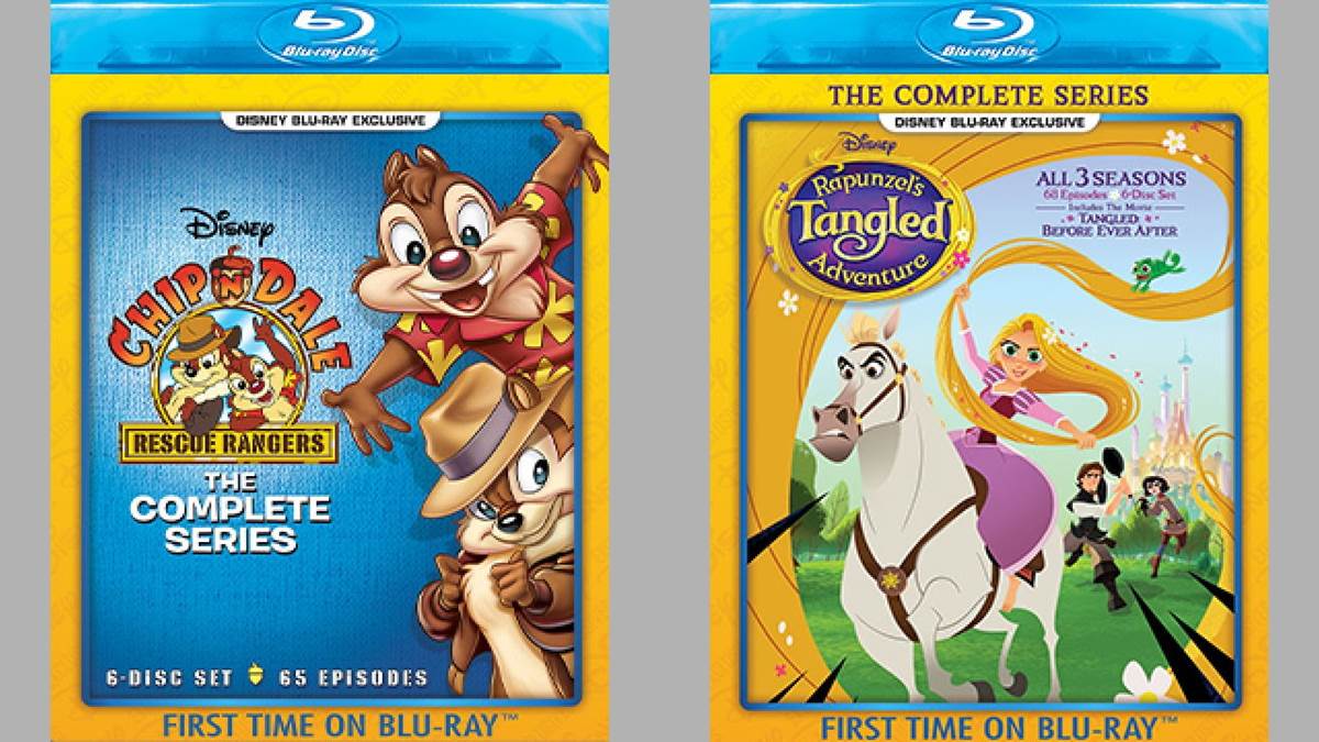 Disney Movie Club Releases BluRay Complete Series Sets of "Chip 'n