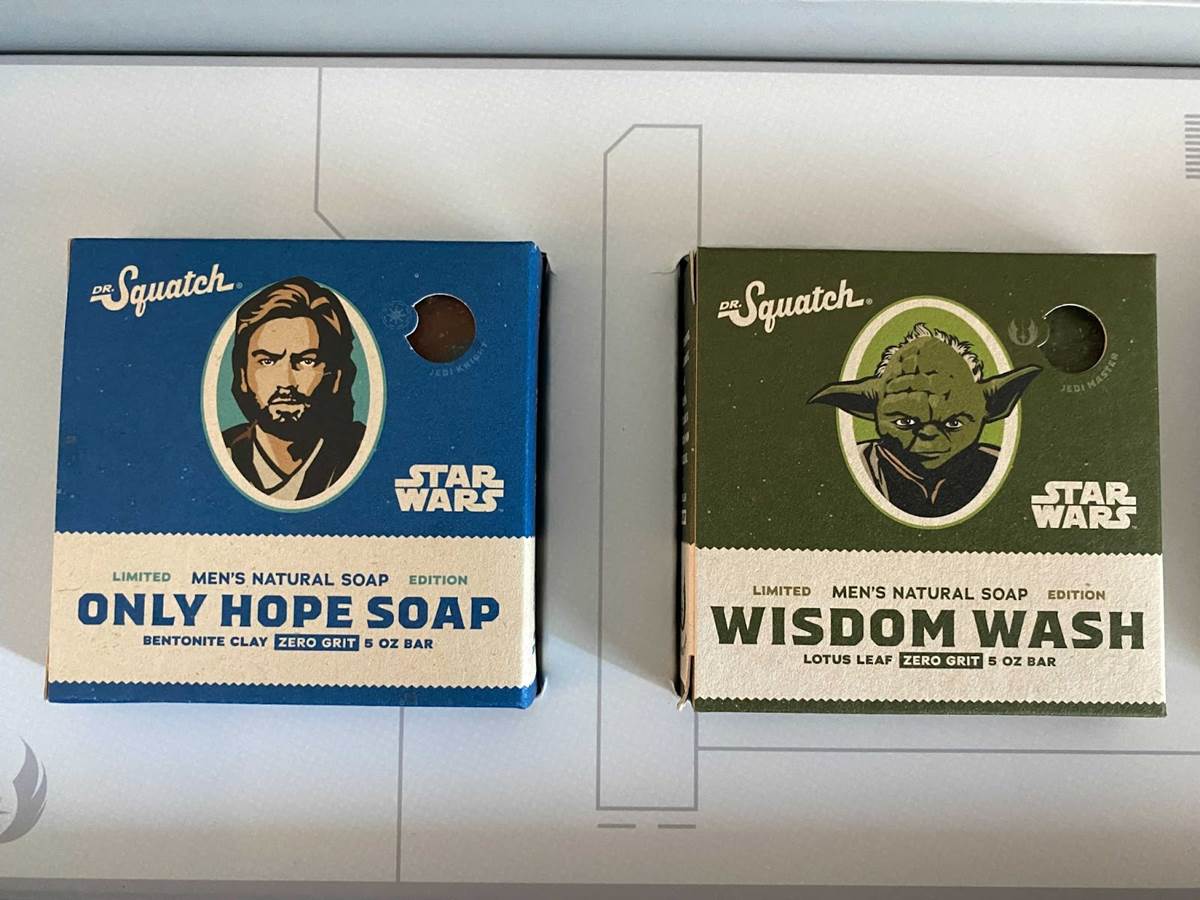 Don't miss out on the limited edition Dr. Squatch Soap #StarWars Collection  II! Get yours today before it's gone, Link in Bio